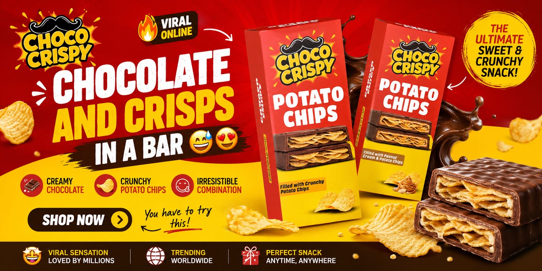 Choco Crispy range